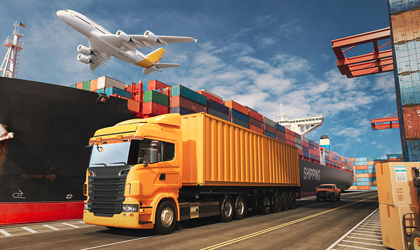 logistics and transport image